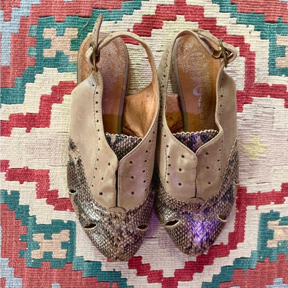 Jeffrey Campbell Outlook Slingback Oxford Reptile